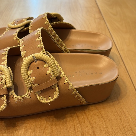 March Fisher Solea Tan Leather Sandals. Size 8 - Picture 8 of 12